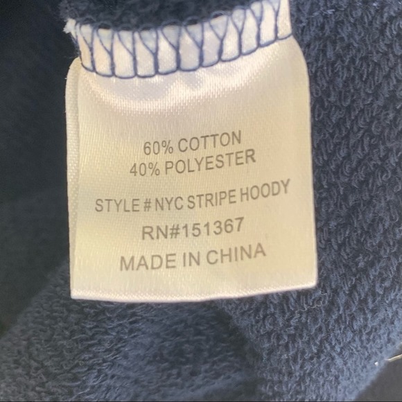 Urban Nation NYC Cropped Hoodie Medium - Picture 5 of 6